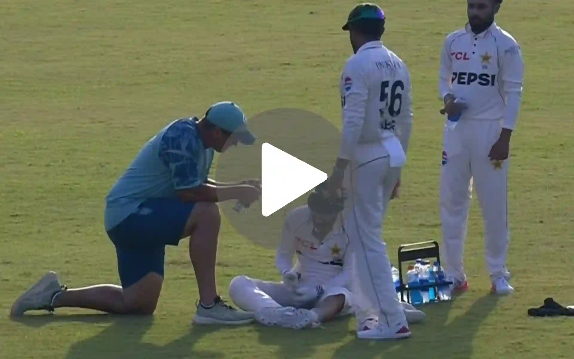 [Watch] Mohammad Rizwan Walks Off Rawalpindi After Injury Blow Vs Bangladesh